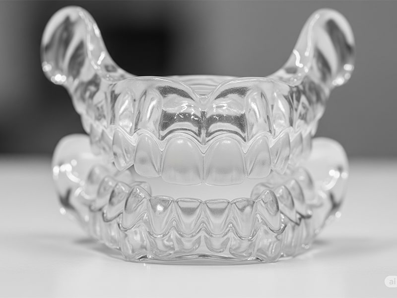 Orthognathe Operationsschiene