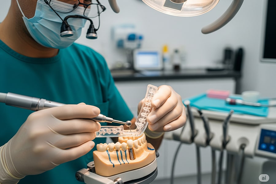 گاید جراحی CL در ایمپلنت دیجیتال